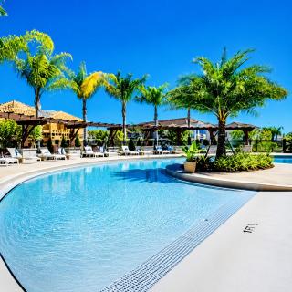 Modern CozyNear Disney Resort Pool Relax3Bd - 9