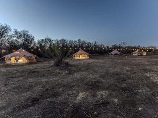 Chaco canyon ruins tent - 2