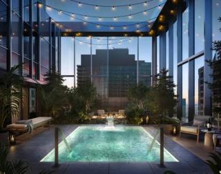 Modern DTLA 1BR l High Rise Pool Gym - 6