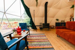 Siedlisko Rogówko - Glamp nad jeziorem z prywatną balią z jacuzzi - 6