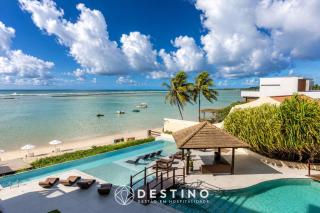 Pé na Areia, Vista Mar e Piscina Infinita em Barra | Destino BSM 116 - 9