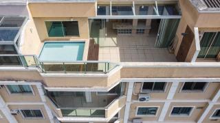 Cobertura com piscina privativa, churrasqueira e vista canal - 9