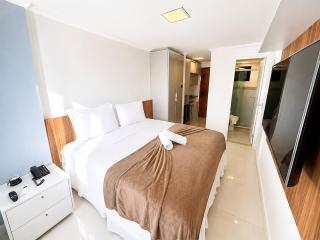 Hosts BR - Flat frente mar c/ cozinha - 1