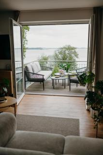 Bei Plön mit Seeblick und großem Balkon - 7