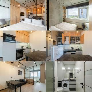 10-68a Manhattan, Beresteiskyi 11, Kyiv, Politekh metro nearby, panoramic city view, 15 kW backup power, Petrovdom Apartment - 3