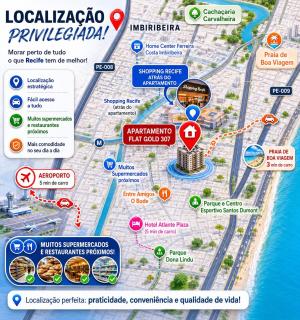 Flat bem localizado em Boa Viagem - 2