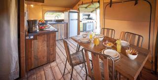 Camping le Moulin de David -Gaugeac Monpazier 24540 - Cabane -Mobil-home 3 et 2 chambres -  - 6
