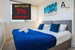 Business or leisure-Ready Two-Bedroom Apartment - Free Wi-Fi, 7 Mins from Station, Great for Long Stays By AV Hughes Properties - 0