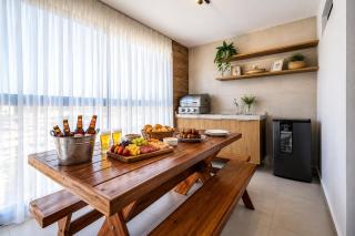 Varanda Gourmet, Churrasqueira e Piscina em Barra | San Martin | Destino BSM 203A - 9