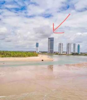 Flat Beira Mar Alto Padrão em Barra de Jangada - Vista Mar - Andar Alto - 9