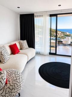 Luxury Sea View Duplex Private Pool Kalamar - 1