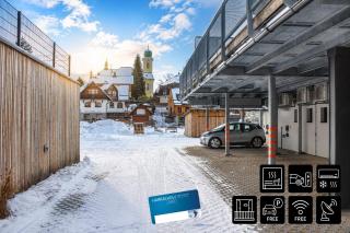 ENJOYHARRACHOV - Atraktivní slunný klimatizovaný apartmán 24 v centru Harrachova se saunou, parkováním, Wifi-WLAN, SAT, herní konzolí, Netflix zdarma a možností dobíjení auta jen 150m od lanovky - Harrachov - 9