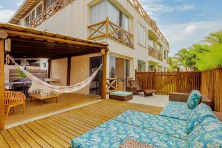 GB72 Maravilhoso Apto 2/4 com Garden, Pé na Areia - 3