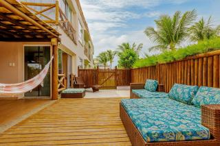 GB72 Maravilhoso Apto 2/4 com Garden, Pé na Areia - 2