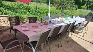 Gîte La grange des Hirondelles 15 personnes 5litsdoubles 5litssimples 1convertible chez MAYMARD Yannick à 28 route de la croix forêt à ANTULLY réf à Gîte de France G2005 Corps de ferme entièrement rénové de bon standing - Antully - 8