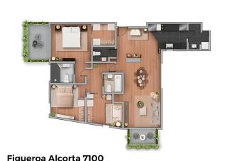 Espacioso 3BR y 2 Terrazas Cerca de Parques - 6