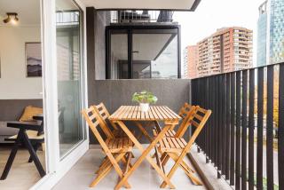 Modern 1BR for 3 Las Condes Steps to Metro - 6