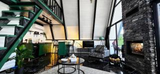 SAPANCA ÖZEL HAVUZ - JAKUZİ - ŞÖMİNE - KoRUNAKLI - GÖL MANZARALI BUNGALOV - 9