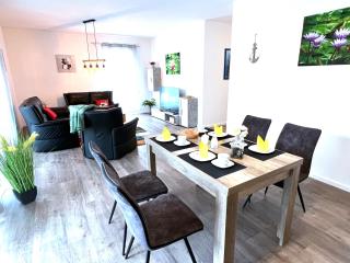 NEU - "Nemo" Papenburg ebenerdig rollstuhlgerecht 83 qm Neubau EBK Free Wifi NEU - 9