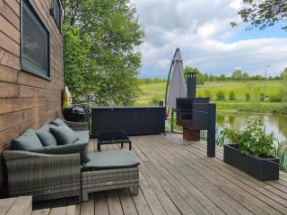 TinyHouse mit Faßsauna, beste Alleinlage direkt am Naturteich, große Terrasse - Nähe Sächsische Schweiz und Dresden - BestPrice - 6