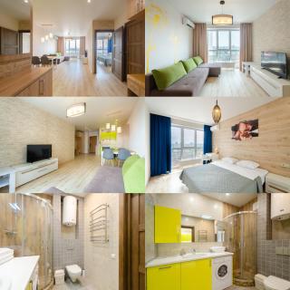 13-59b Kvartet, Vasyl Lypkivskyi 16v, Kyiv, railway station, metro nearby, panoramic city view, Petrovdom Apartment - 8