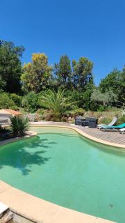 Grand studio 30 m2 dans villa avec piscine proche de Valbonne - 5