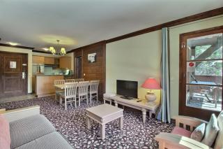 Arc 1950, Appartement 2 chambres 6 pers, Vue Montagne, Sauna, Hammam, Jacuzzi, Piscine chauffée - 4