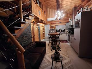 Chalet de rêve en rondins avec Spa - 5