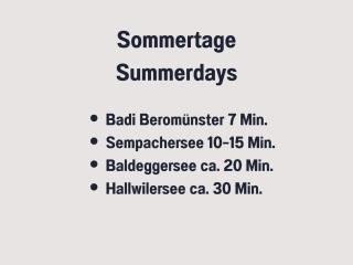 Historisches Bijou mit Garten bei Luzern - umgeben von Natur mit Seen und Schlössern - perfekt für eine Auszeit, Familien & Golfer - 1