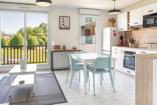 Duplex avec balcon • Piscine • Près Honfleur - 8