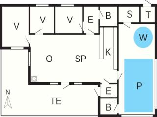 5 star holiday home in Hals - 9