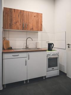 Livemore24 - Apartment 1 in Recklinghausen Hoch WLAN - Smart-TV - 24-7 Check-in und Küche - 6