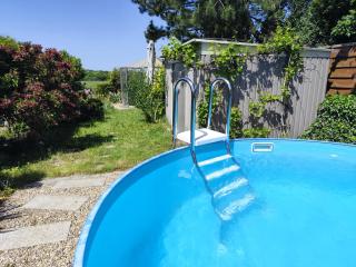Ferienhaus mit Sommerpool, Terrasse und Glashaus - 7