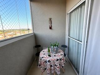 Apto c/ piscina | Ar em tudo, 2 ban e varanda - 1