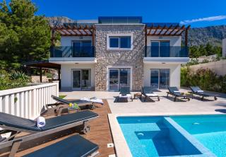 Villa MIRNA with heated pool & whirlpool, traditional wine bar, 150m from sea - 1