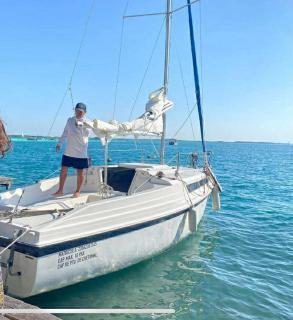 Sailboat in Bacalar - 8