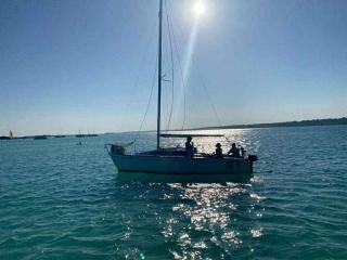 Sailboat in Bacalar - 1