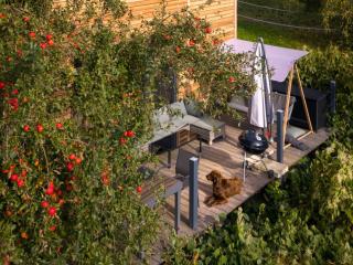 Tiny House mit Kaminofen & Terrasse direkt an Naturteichen - bis 5 Personen - Für Kurzentschlossene - 0