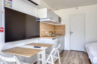 SER4 studio avec WIFI proche Rouen - 5