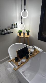 Cozy Studio 65 inch Bathtub & Private Outdoor Seating - 0