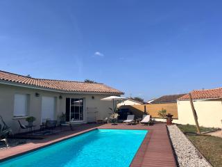Villa climatisée avec piscine et pool house atypique - 5