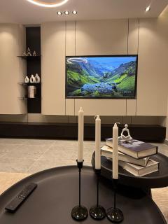 Cozy 1BR 65 inch TV Bathtub and Outdoor Seating - 6