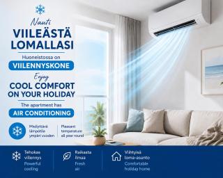 Ruka Center Chalet 3B1 - Ski-In Ski-Out - All services nearby - Fireplace - Wifi - Own parking place - 9