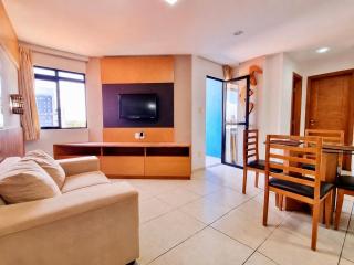 Aconchegantes Flats, 1 e 2 qtos, em Ponta Negra - 8