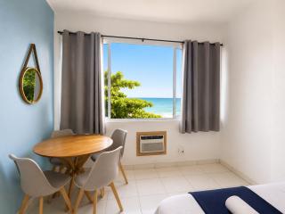 Studio com Vista Total da Praia, Posto 5 - 6