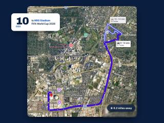10 min to NRG Stadium, TMC | Modern Stay Sleeps 8 - 9