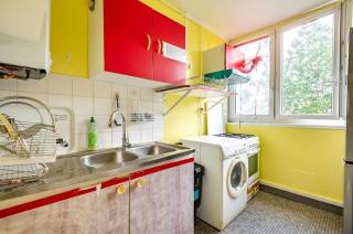 Double bedroom with shared kitchen & bathroom, Paris - 3