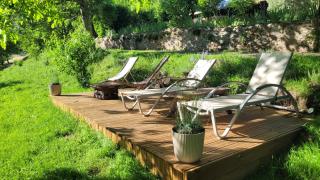 Le Manoir des Pélies, Maison d'hôtes de charme, Jacuzzi, Piscine, Rivière - 9