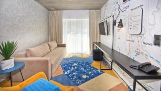 Apartament z 1 sypialnią, aneksem kuchennym i balkonem - 523 - Biała Perła Czarna Góra Resort - 5