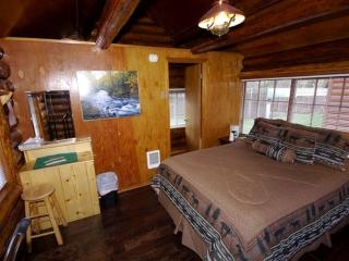Traditional Log Cabin with Large Windows on the Kenai Peninsula, Alaska - 3
